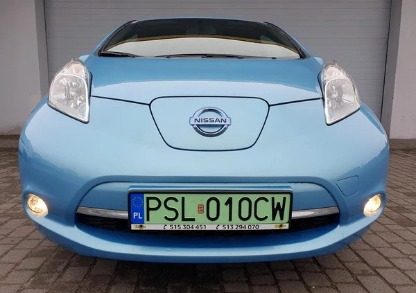 Nissan Leaf cena 32900 przebieg: 96326, rok produkcji 2015 z Gniezno małe 781